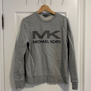 Michael Kors Men's Gray Crewneck Sweater
